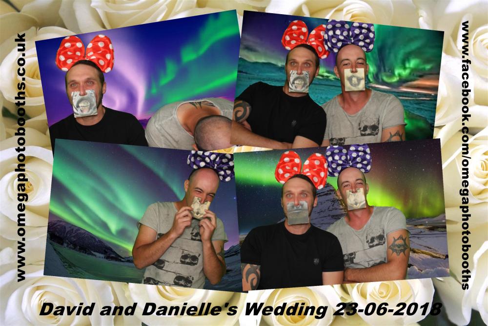 David & Danielle's Wedding | View more photos from the event at gallery.omegaphotobooths.co.uk/u/Omega-Photobooths/David-Danielles-Wedding